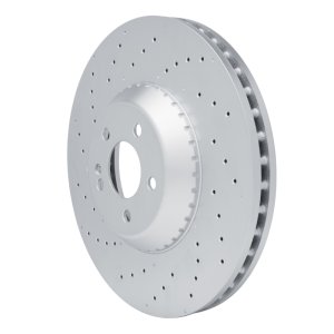 Mercedes-Benz E53 AMG Brake Rotor (1) - Front - R1 Concepts - Geospec Drilled - `22-`25